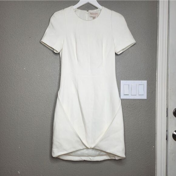 Keepsake The Label Off White Knee Length Dress - Picture 1 of 6
